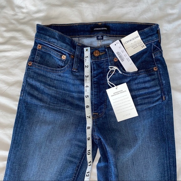 NWT J. Crew Billie Demi Boot Crop Jeans - Picture 8 of 12